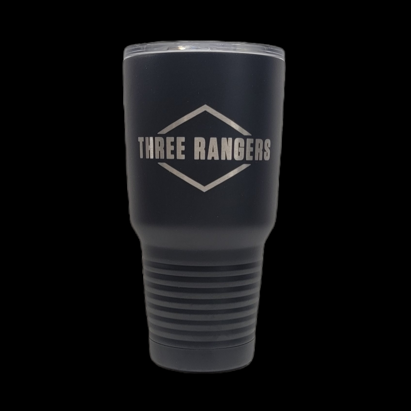 Three Rangers Logo Tumbler